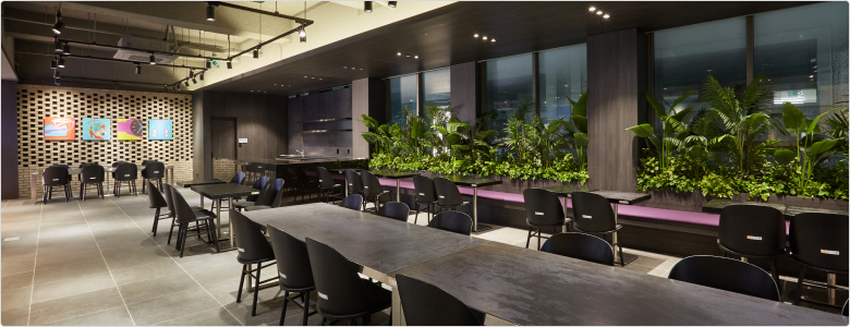 웰컴라운지 내부 사진