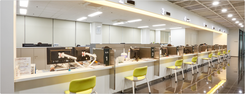 학생서비스센터(휴/복학,수업,장학) 내부 사진