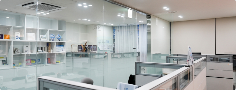 디자인홍보센터 내부사진