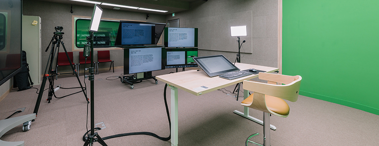 스튜디오실 내부사진