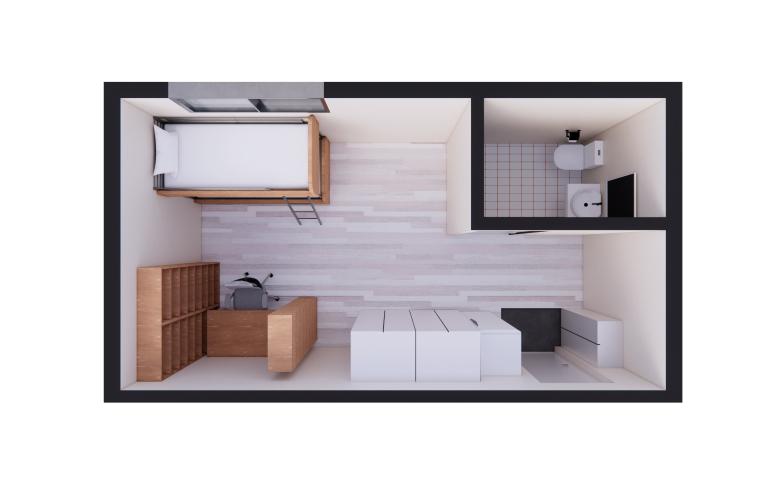 5호_A형 2인실 내부사진1