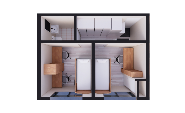 3호_C형 1인실 내부사진1