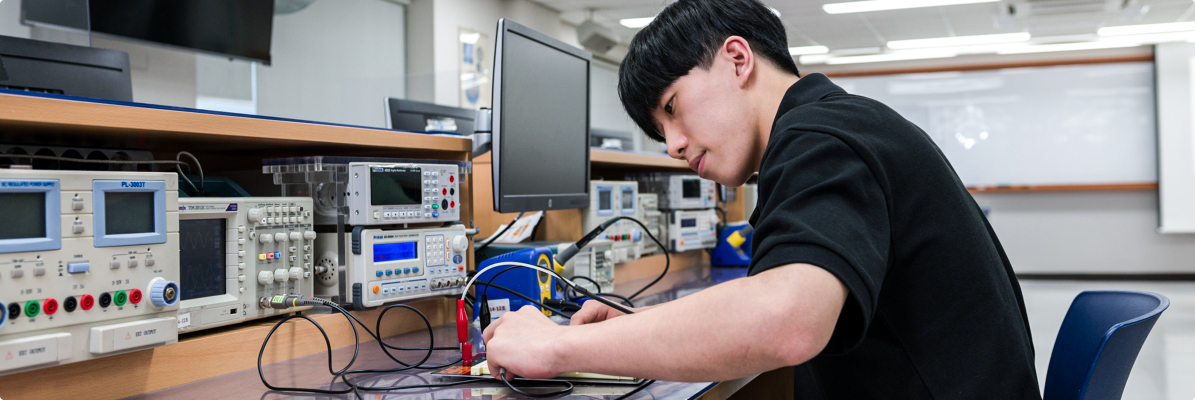 마이크로 전기제어트랙 - 실습모습