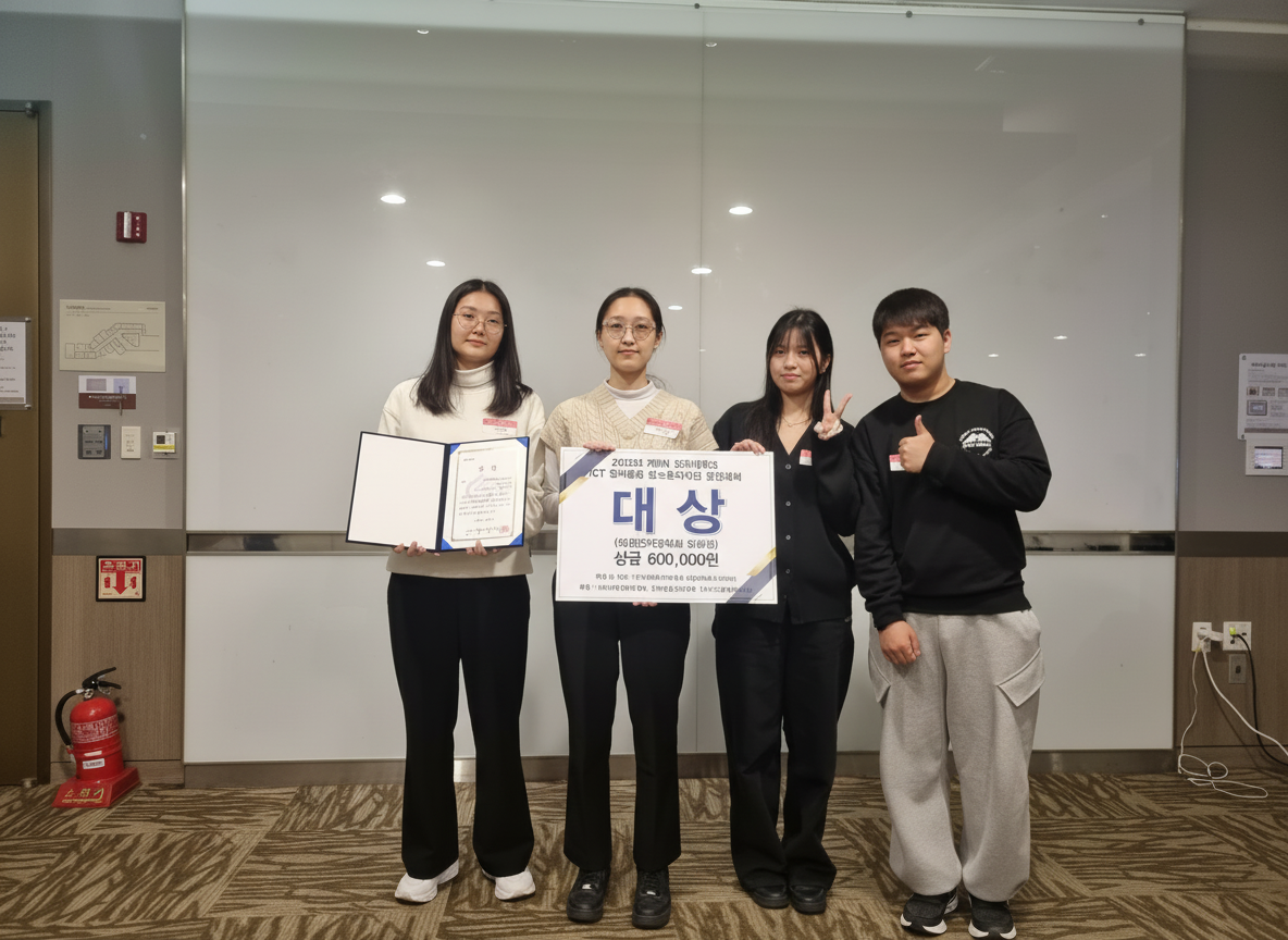 [축]전공동아리(P.D.Lab) 누리나래, ｢ICT 창의융합 캡스톤디자인 경진대회(대상)｣_정보/반도체전자공학과 대표이미지