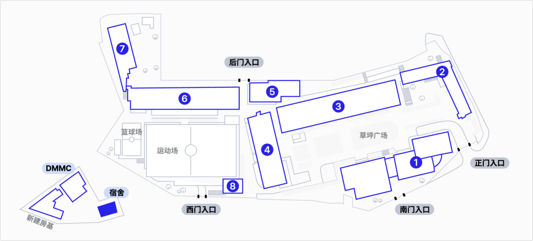 학생기숙사 오시는길 지도