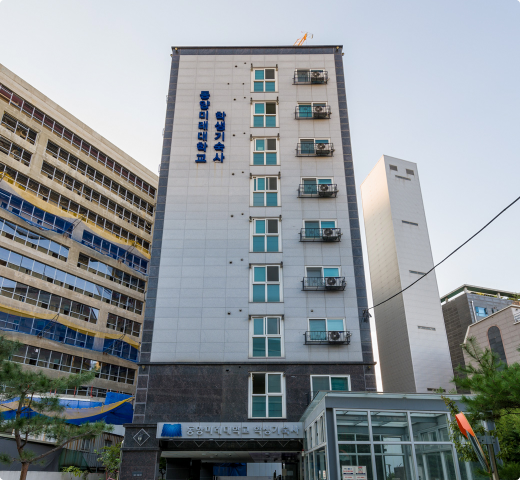 학생기숙사 건물 사진